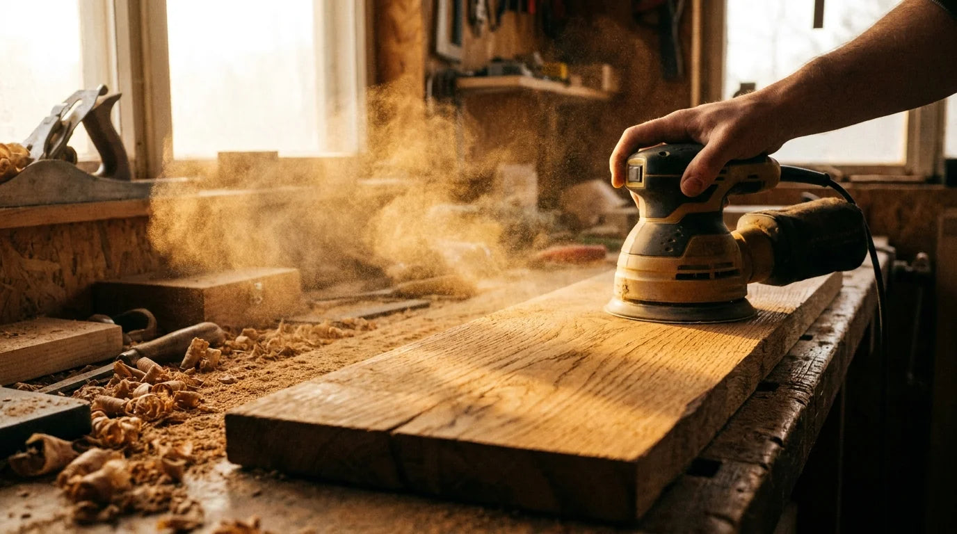 Holz schleifen