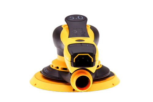 MIRKA DEROS II 650CV Exzenterschleifer 150 mm – 5,0 mm Hub , Bürstenlos, leicht & vibrationsarm – in anderer Anwendung