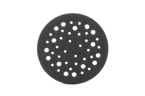 MIRKA® Stützteller Grip 125mm Klett 8295592111 44L 5-9 Multilochung MEDIUM – im praktischen Einsatz