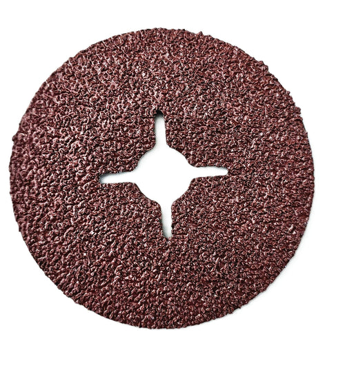 II 982C Fiberscheibe d 125 x 22 mm Korn 36+ (25 Stück) – Produktansicht auf weißem Hintergrund
