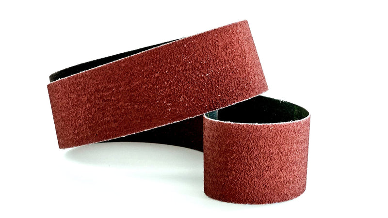 3M Cubitron II Gewebeschleifband 984F 100x2250mm Korn 36+ bis Korn 120+ – Produktansicht auf weißem Hintergrund