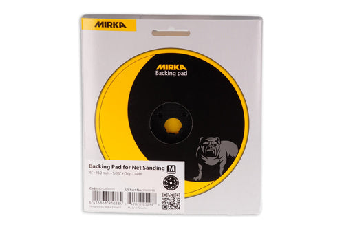 MIRKA® Stützteller Grip 150mm Klett 8292605011 48L 6-7-15 Multilochung MEDIUM – weitere Produktansicht
