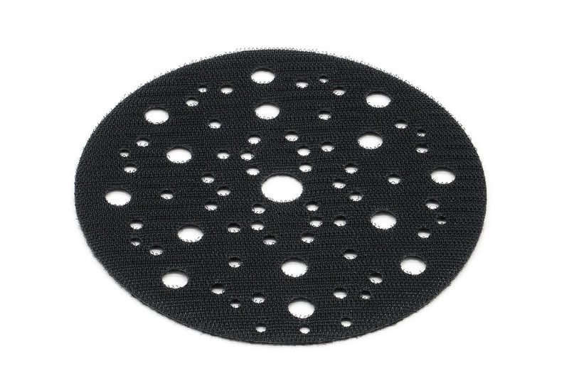MIRKA® Schutzauflage Ø 150mm 67-Loch, 5 Stück, zum Schützen von Schleiftellern mit Klettbelag, 8295610111 – Produktansicht auf weißem Hintergrund