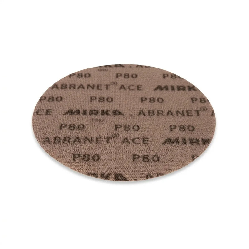 MIRKA Abranet ACE 225 mm Korn 80 bis 1000 – Produktansicht auf weißem Hintergrund
