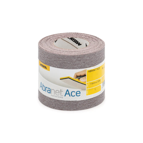 MIRKA Abranet ACE 115 mm x 10 m Korn 80 bis Korn 1000 - 1 Rolle – Produktbild