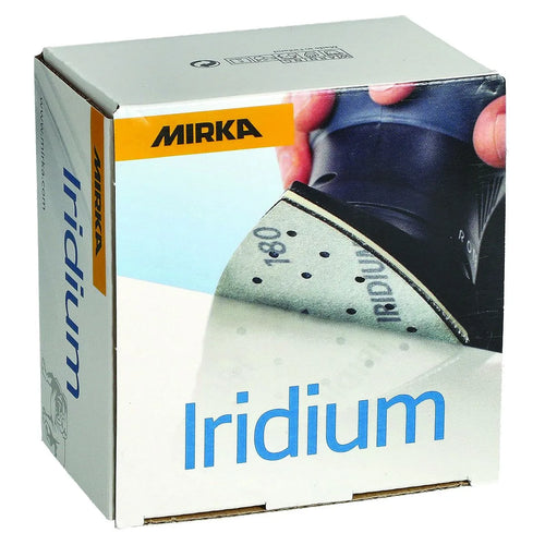 MIRKA Iridium 93x93x93mm Grip 15-Loch P40 bis P180 - 50er-Pack – Produktbild