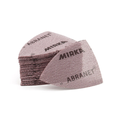 MIRKA Abranet 100 x 152 x 152 mm Korn 80 bis Korn 400 - 50 Stück – Produktbild
