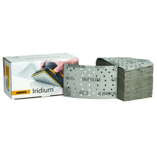 MIRKA Iridium 81x133mm Grip 54-Loch P40 bis P400 - 50er- und 100er-Pack – Produktbild