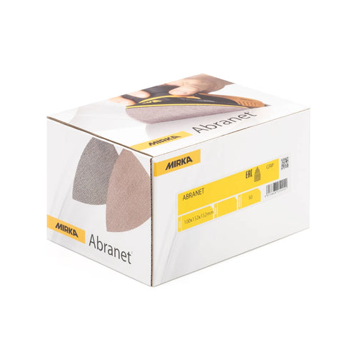 MIRKA Abranet 100 x 152 x 152 mm Korn 80 bis Korn 400 - 50 Stück – Produktbild