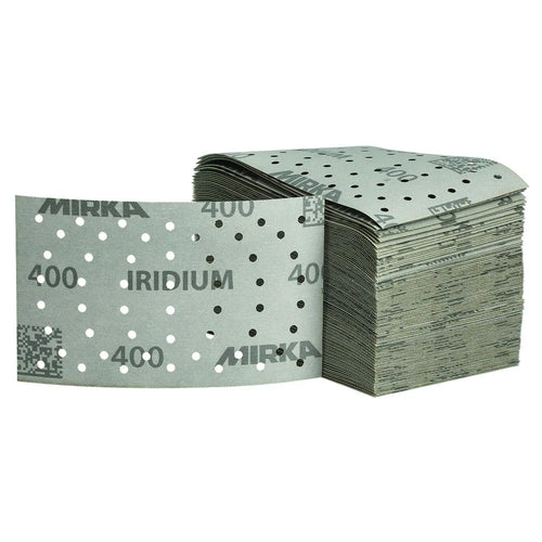 MIRKA Iridium 81x133mm Grip 54-Loch P40 bis P400 - 50er- und 100er-Pack – Produktbild