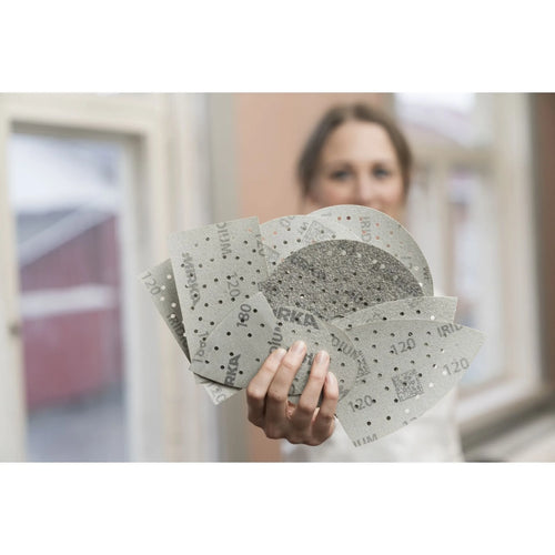 MIRKA Iridium 93x93x93mm Grip 15-Loch P40 bis P180 - 50er-Pack – Produktbild