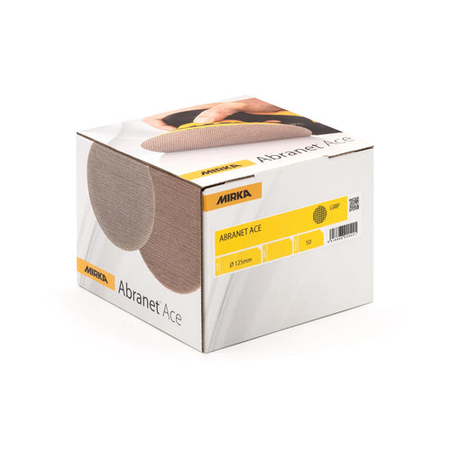 MIRKA Abranet ACE 125 mm Grip P80 bis P800 - 50 Stück – Produktbild