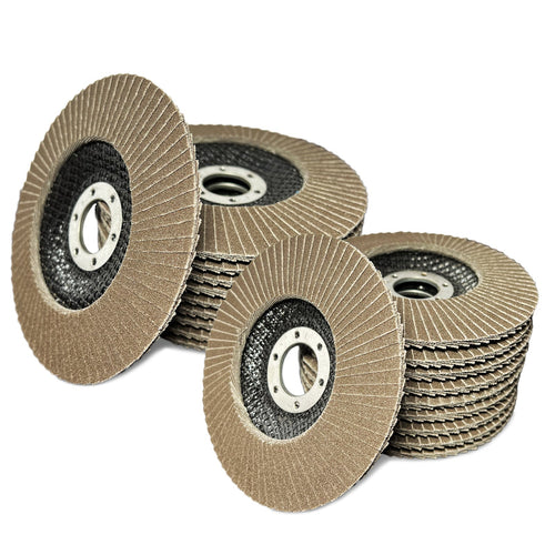 AWAPRO® Fächerscheiben Ø 115 mm & 125 mm – Profi-Schleifscheiben in Top-Qualität – weitere Produktansicht