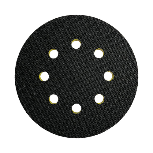 AWAPRO Stützteller 125mm mit Klett und M8-Aufnahme, Seitenansicht