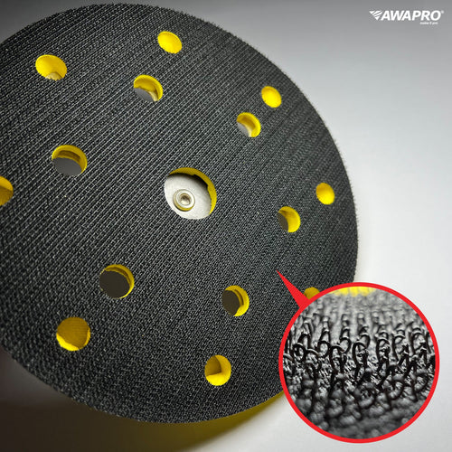 AWAPRO Stützteller 125/150mm mit Klett, M8 – weitere Produktansicht
