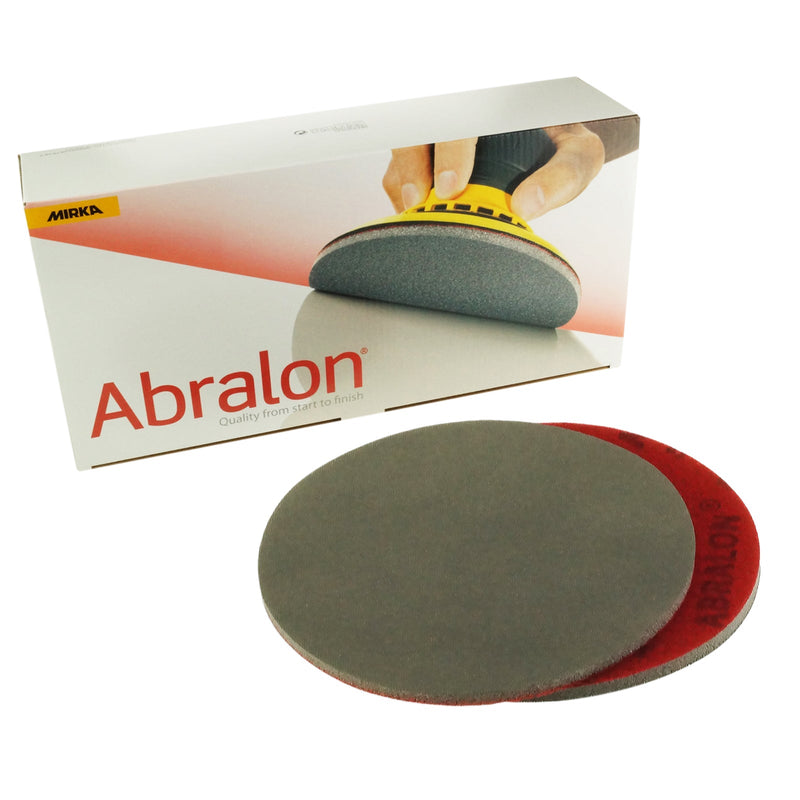 MIRKA Abralon 150mm - Die Premium-Schleifscheibe für perfektes Finish – Produktansicht auf weißem Hintergrund