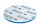 3M Hookit Feinschleifscheibe 150mm - Korn 800 - 10 Stück