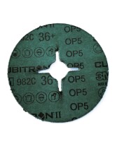 II 982C Fiberscheibe d 125 x 22 mm Korn 36+ (25 Stück)