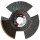 AWAPRO Segmentfächerscheiben INDUSTRY-LINE Zirkon 125mm Korn 40 - 30 Stück