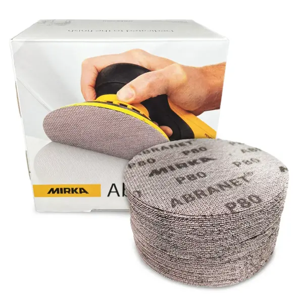MIRKA Abranet 125 mm Korn 800 - 5 Stück