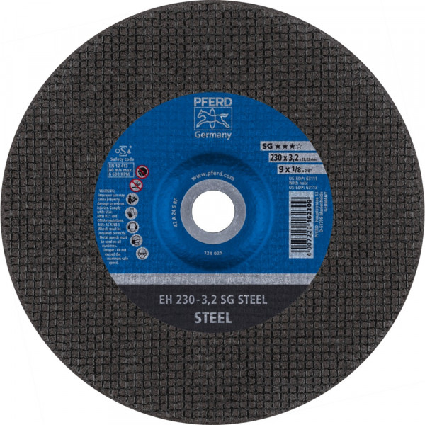 PFERD Trennscheibe Stahl SG STEEL &Oslash; 100 bis 230 mm