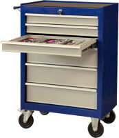 PROJAHN Werkstattwagen STAR: Mobiler Werkzeugwagen mit 6 Schubladen – Perfekt für Ihre Werkstatt!