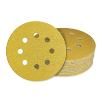 AWAPRO® Schleifscheiben mit Klett - Gold 125 mm