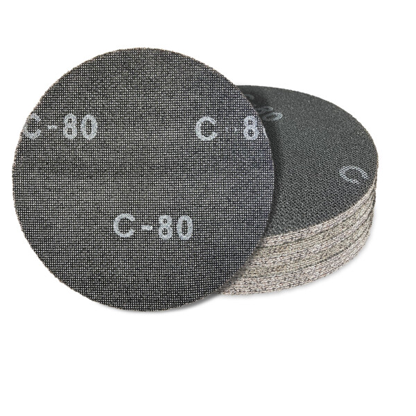 AWAPRO® Schleifscheiben mit Klett Ø225mm - Schleifgitter - P120 - 100 Stück