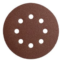 AWAPRO® Schleifscheiben mit Klett Ø125mm - Rot...