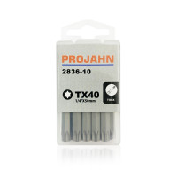 PROJAHN 1/4" Bit L50 mm TX T40 10er Pack