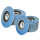 AWAPRO Fächerscheiben Blau 125mm P60 10 Stück
