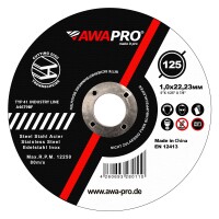 AWAPRO Trennscheiben für Metall – Präzise & langlebig