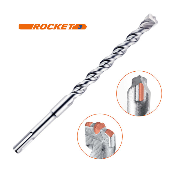 PROJAHN Hammerbohrer Rocket 3 SDS-plus &Oslash; 8,0 mm x 400 mm