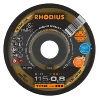 RHODIUS Extradünne Trennscheibe (TOPline) - XT8 EXACT