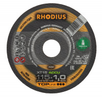 RHODIUS Extradünne Trennscheibe (TOPline) - XT15...